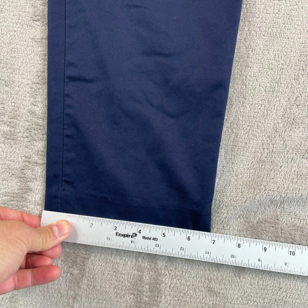 Banana Republic Core Temp Chino Pant 32x29 Midnight Navy Athletic Fit‎ Casual